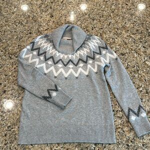 Loft tunic sweater, grey, like new, size XS